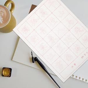Amazon.com: SHINEOFI 30 Sheets Calligraphy Paper Sheets