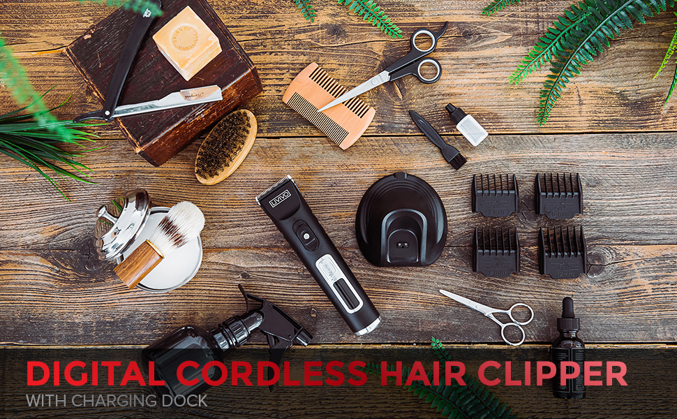 DIGITAL CORDLESS CLIPPERS
