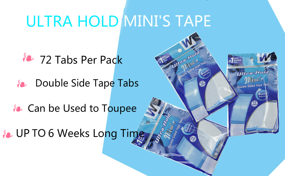 Walker Tapes Mini Strips Ultra Hold 72 Tabs Tape Minis Adhesive DoubleSided Tapes Strips for