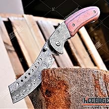 8" Cleaver Pocket Knife