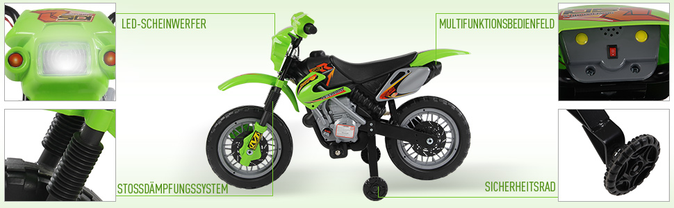 Kinderauto Kinderwagen Elektroauto Kinderfahrzeug Kindermotorrad Quad Elektroquad Kinderquad