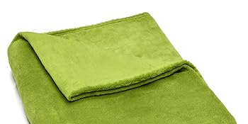 grüne Kuscheldecke