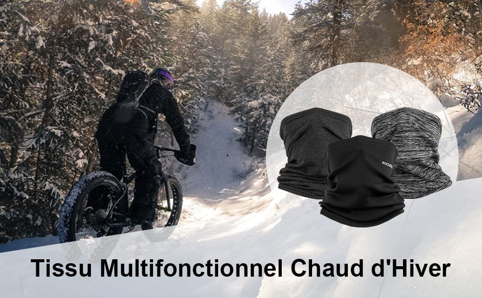 Cache-cou Cache-Cou Hiver Chaud Coupe-Vent Longue Polaire Moto - Come4Buy  eShop