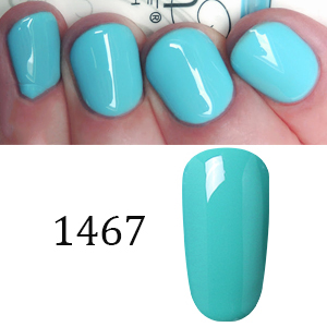 green gel nail polish set top coat base coat nail art tool