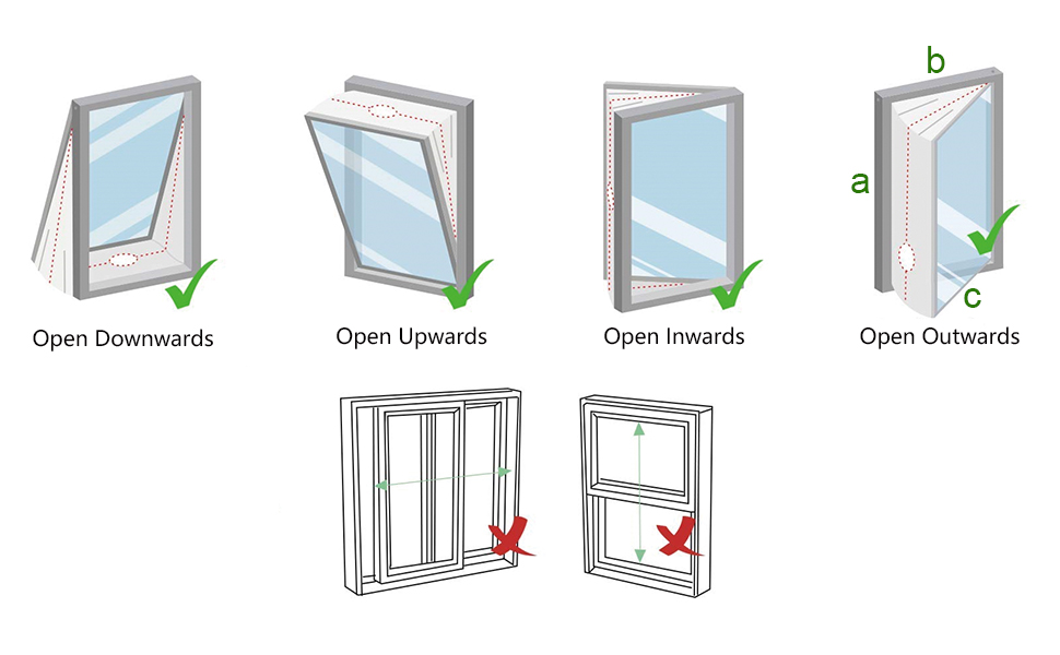 400CM Universal Window Seal for Portable Air Conditioner and Tumble Dryer, Compatible with All