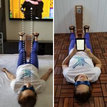 perescope lectura ángulo hombres niños terapia regalos gafas lectores mirando televisión imagen