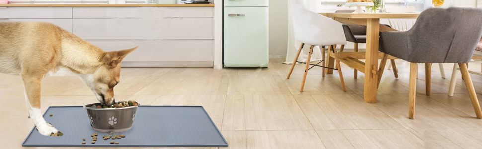 dog food mat