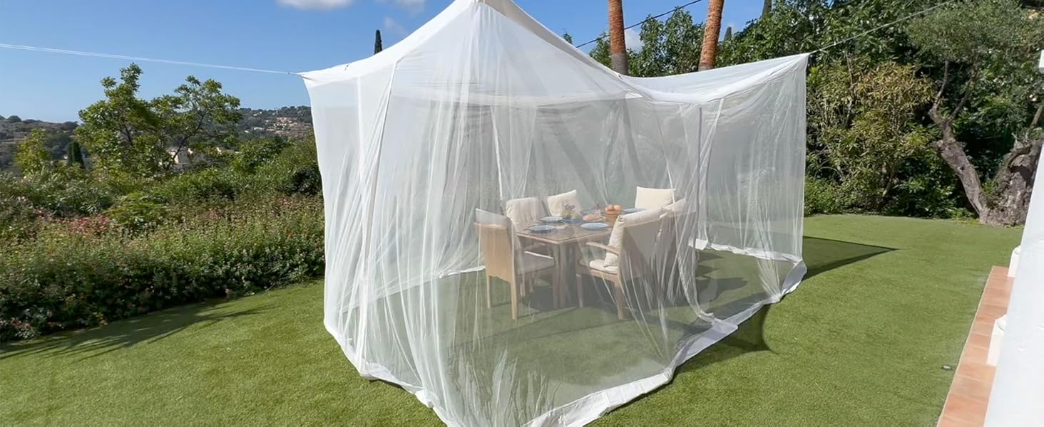 Amazon.com : Mosquito Net for Patio 11.5 x 8.2 FT | Very
