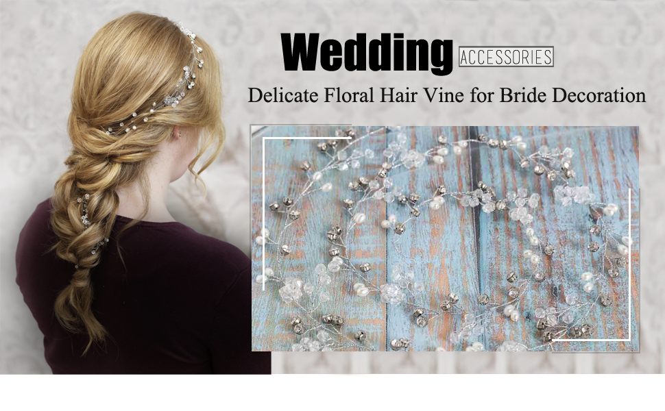 bridal hair accessories;wedding hair dress;handmade headpiece;headband;hair vine;vintage accessories