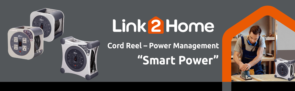 Link2Home Cord Reel Power Management