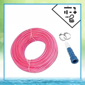 garbnoire PVC Garden Hose Water Pipe with Connector Car/Bike wash