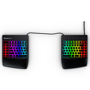 Amazon | Kinesis Freestyle Edge RGB［KB975-BLU］【キネシス