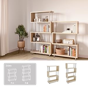 Amazon｜DOMY HOME オープンラック S字 ディスプレイラック