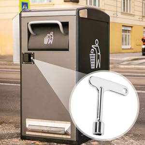 Amazon.co.jp: MUSISALY 10個 ゴミ箱の鍵 屋外用ゴミ箱のロック ゴミ用