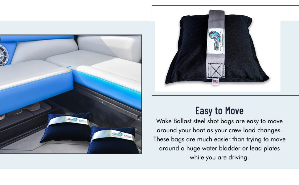 wake ballast fine Steel Shot Bag (50 Lb.Weight Filled) for