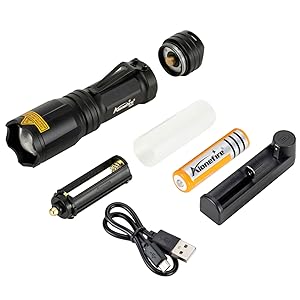 Amazon.co.jp: Alonefire X004 多機能 4色 LEDライト