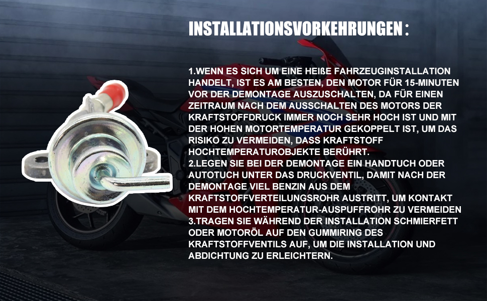 INSTALLATIONSVORKEHRUNGEN