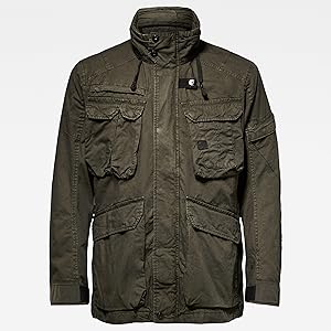 G-STAR RAW ミリタリージャケット オリーブグリーン 中古・古着通販】G-STAR RAW (ジースターロゥ) Rovic Slim Field