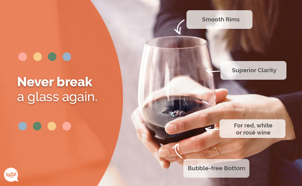 attributes of stemless Tritan glass