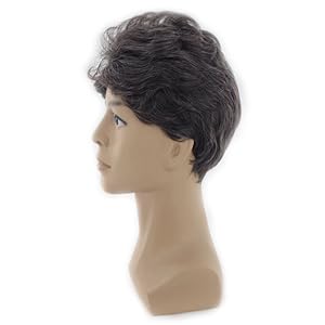 ウィッグ(中高年用) Amazon.co.jp: SCILLO 男性 ウィッグ メンズ おじいちゃん