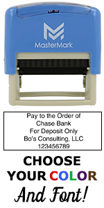 MasterMark 5 Line Stamp (9013)