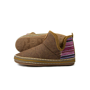 brown slippers