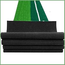 non-slip bottom of golf mat