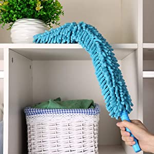 Foldable Microfiber Fan Cleaning Duster