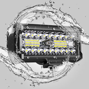 LED Flood Work Light Jeep Truck SUV ATV Motorcycle Black 6 Inch 18W Led Light Bar Fog