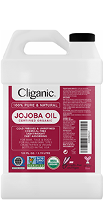 Organic Jojoba Oil, 128oz Gallon