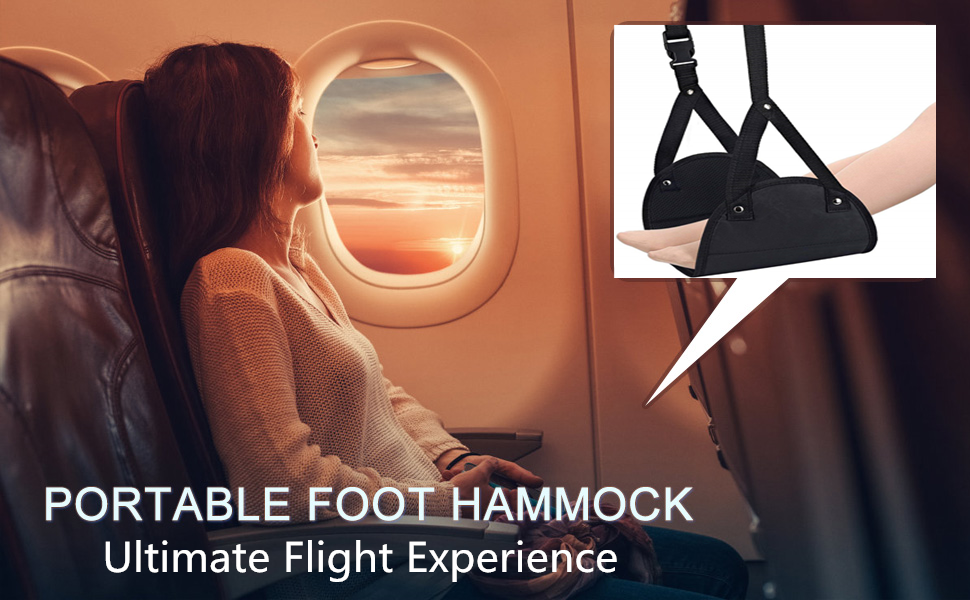 Airplane Footrest Best Travel Foot Rest, Airplane Travel Accessories
