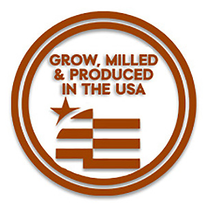 Grown, Milled & Produced in the USA