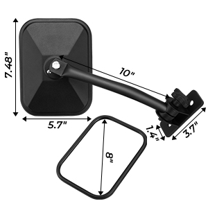8 inch mirror