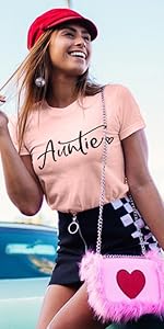 Women Auntie T Shirts