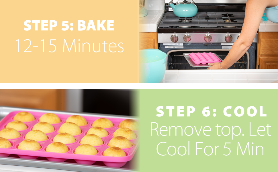 Complete Cake POP Maker KIT Jam Packed with Silicone cakepop Baking