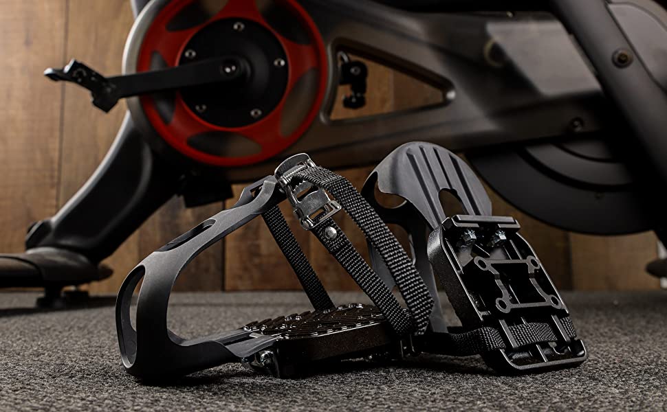 CyclingDeal Bike Bicycle Toe Clips Cage ONLY for Peloton Spin Bike