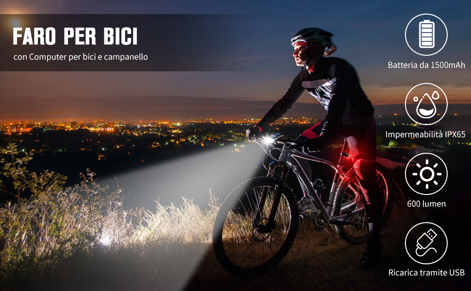 Luci Bicicletta LED