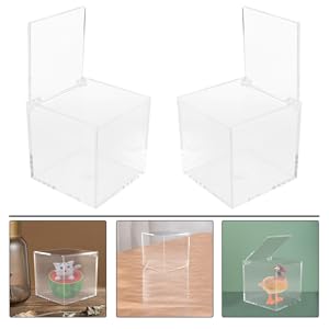 Amazon.co.jp: HOOTNEE アクリルディスプレイケース蓋 2個