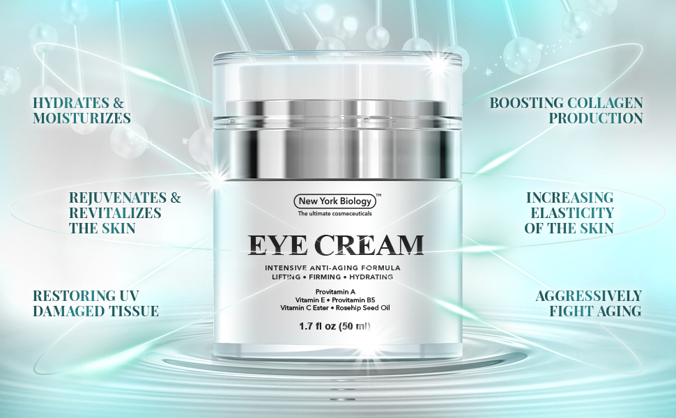 Eye Cream Moisturizer for Dark Circles, Fine Lines