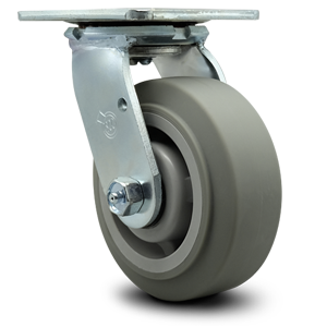Service Caster, thermoplastic rubber 