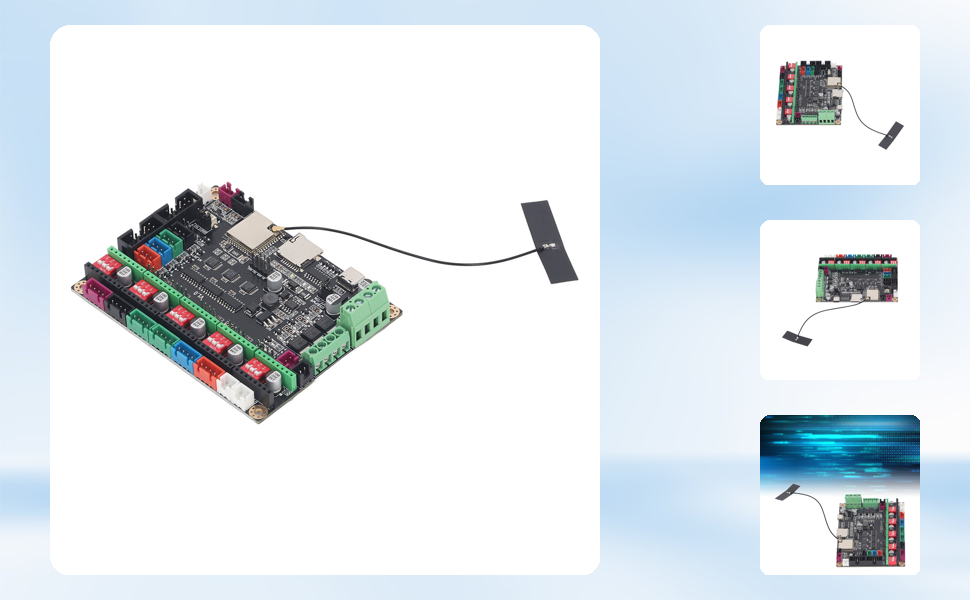 ESP32 3D Printer Board 3D Printer Motherboard Kit 32 Bit LX6 ...