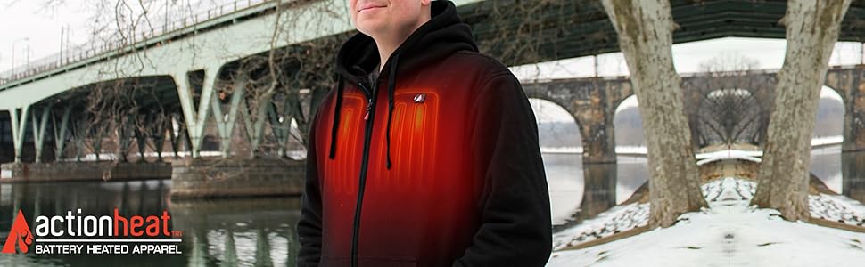 battery powered sweatshirt