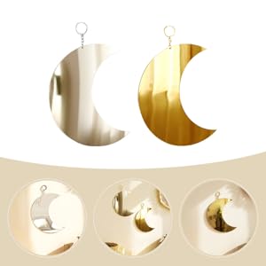 Amazon.co.jp: TOYMYTOY 月の鏡 ウォールミラー 壁掛け アクリル