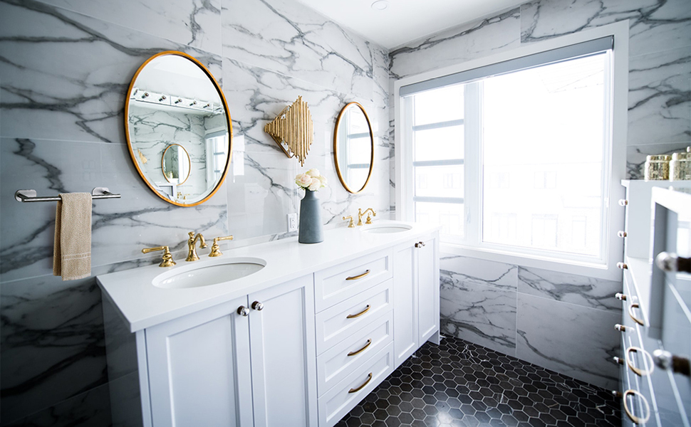 Toallero de Baño Adhesivo Sin Taladro, Toalleros Baño Barra ...