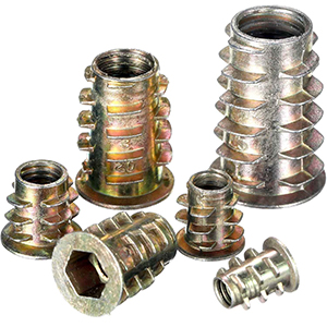 Schroefdraadinvoegen moeren assortiment gereedschap