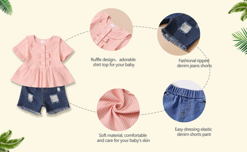 Baby Girl Summer Clothes
