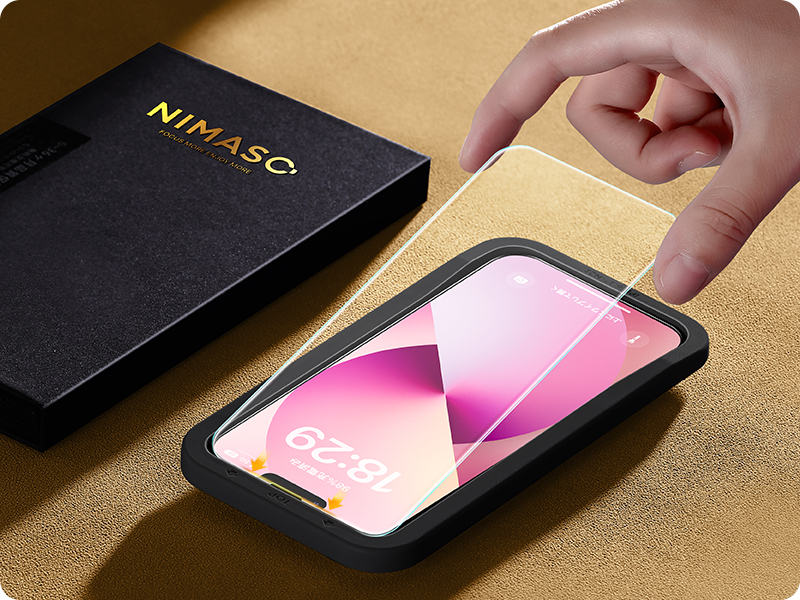 iPhone13 mini 256GB ミッドナイト+nimasoガラスフィルム Amazon | NIMASO ガラスフィルム iPhone 13 mini/12 mini 用