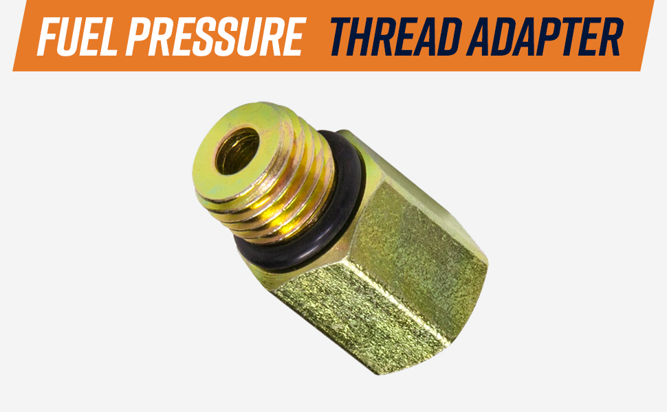 GlowShift Fuel Pressure Sensor Thread Adapter Compatible