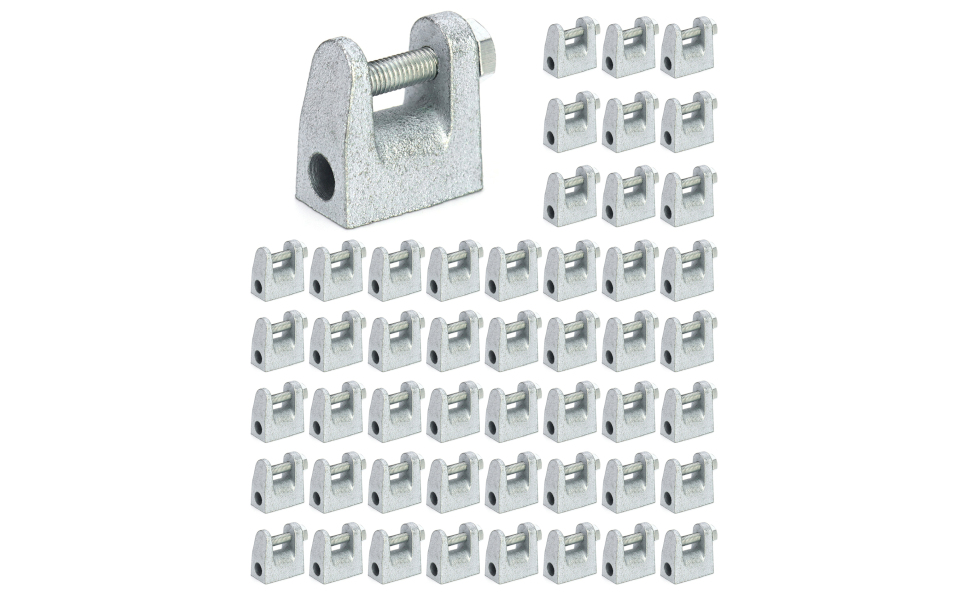 QWORK Beam Clamp, 50 Pcs 3/8