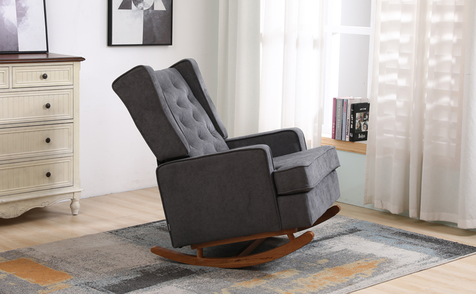 tall wingback accent chair